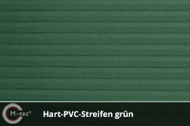 M-tec technology - Hart PVC Sichtschutzstreifen Grün
