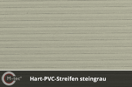 M-tec technology - Hart PVC Sichtschutzstreifen Steingrau M-tec technology - Hart PVC Sichtschutzstreifen Steingrau