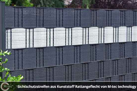 Kunststoff Rattangeflecht Sichtschutzstreifen Kunststoff Rattangeflecht Sichtschutzstreifen