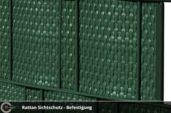 Rattangeflecht Sichtschutz Befestigung Rattangeflecht Sichtschutz Befestigung