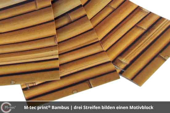 3 M-tec print Streifen bilden ein Motiv 3 M-tec print Streifen bilden ein Motiv