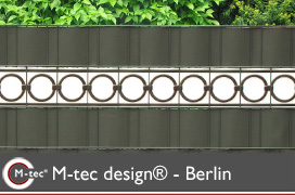 M-tec Design Sichtschutz Motiv Berlin