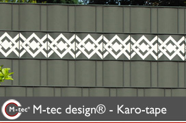 M-tec Design Motiv Karo Tape M-tec Design Motiv Karo Tape