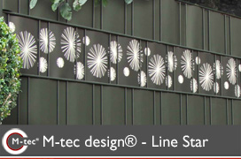 M-tec Design Motiv Line Star M-tec Design Motiv Line Star