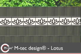 M-tec Design Motiv Lotus