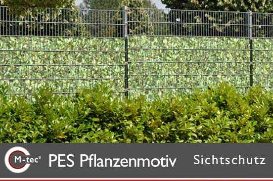 Motiv Sichtschutzstreifen Pflanzenoptik