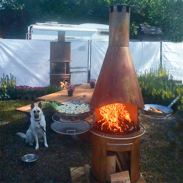 30+ Farbe Für Grillkamin, Bei uns steht dies dieses jahr an, da er