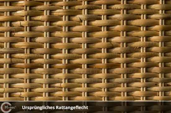 Rattan Sichtschutz Natur