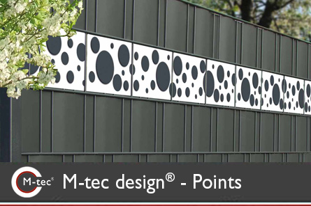 M-tec Designstreifen Points