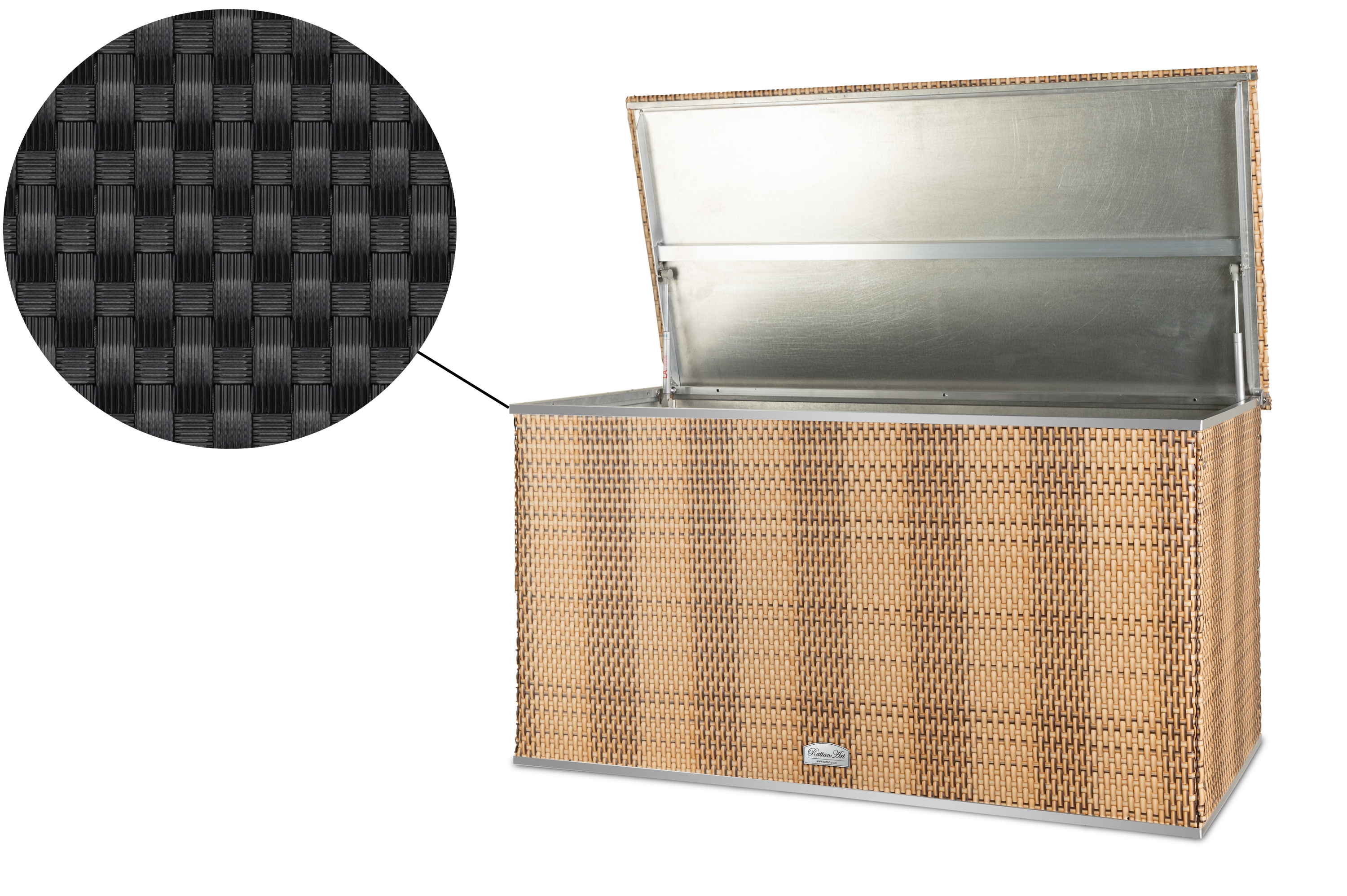Polyrattan Kissenbox