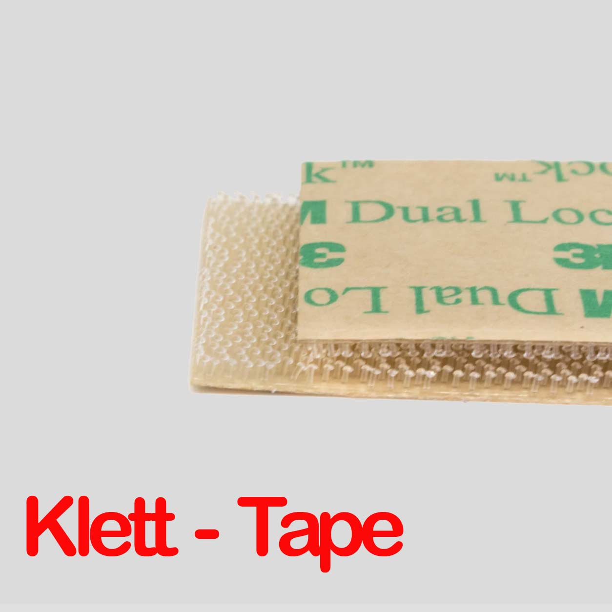 1a Hochwertige  Klebe - Klett Tape der Qualitätsmarke 3M 