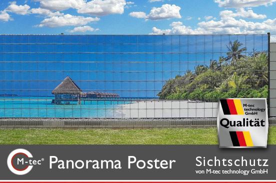Panorama Sichtschutz Poster