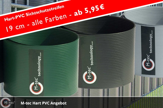 Angebot Hart PVC Streifenhöhe 23,5cm