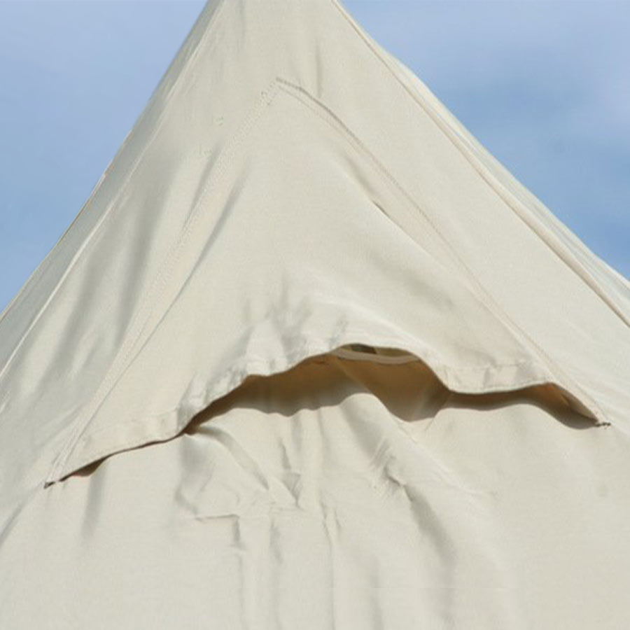 Viereck Sonnensegel Pyramide Detailbild Viereck Sonnensegel Pyramide