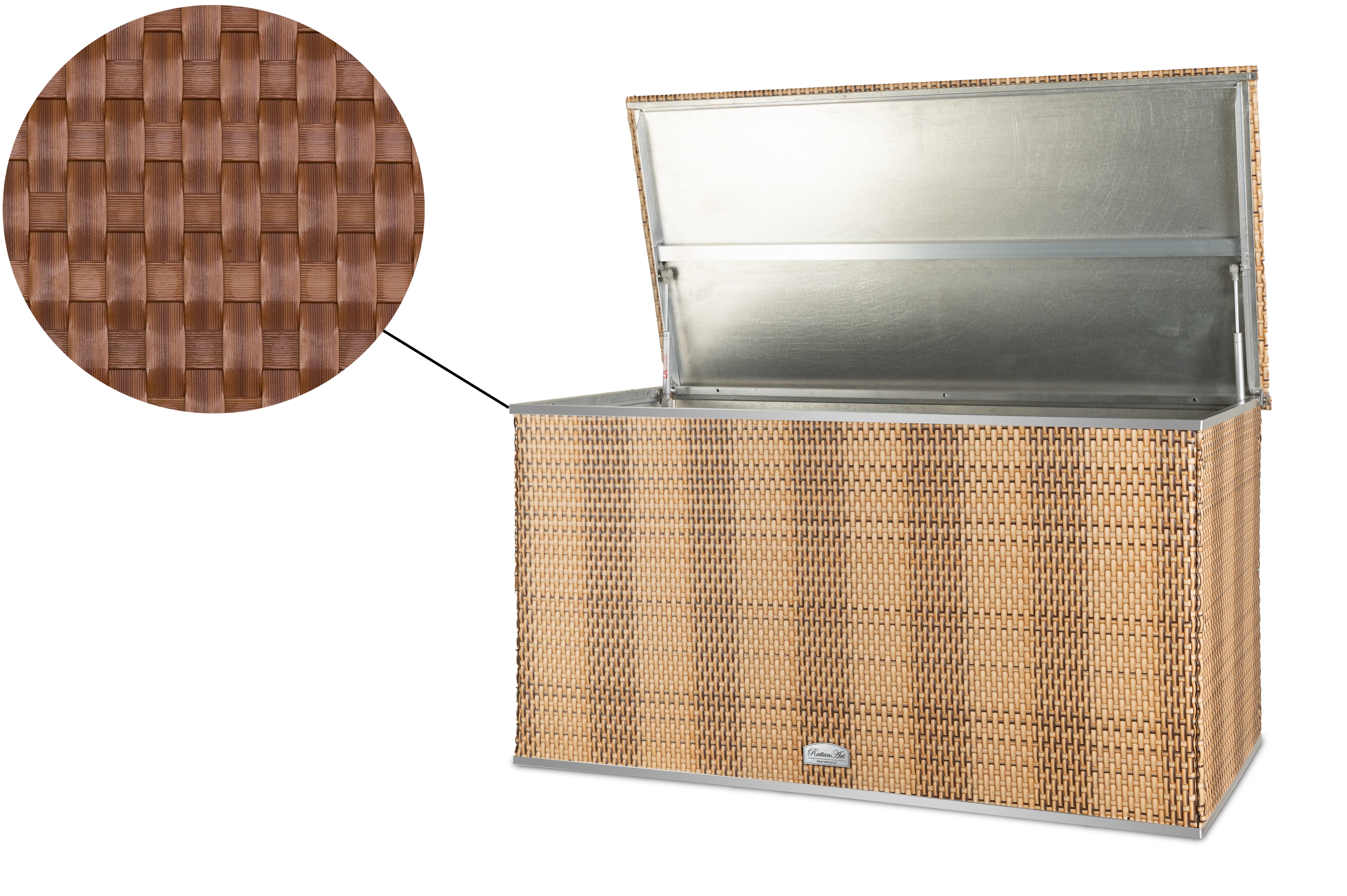 Polyrattan Kissenbox