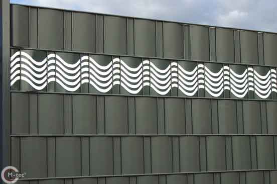 M-tec Design Wave Sichtschutzzaun M-tec Design Wave Sichtschutzzaun
