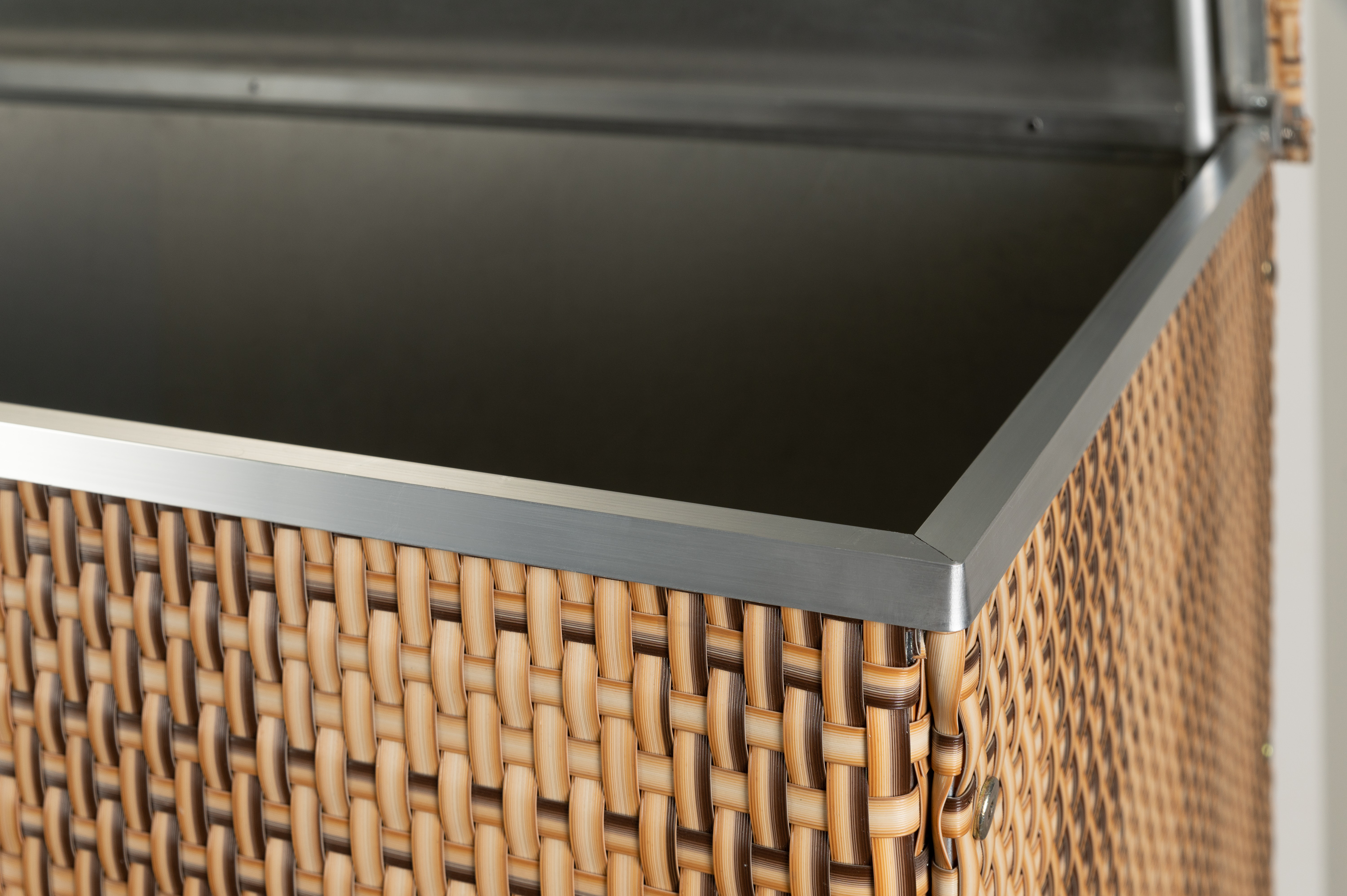 Polyrattan Kissenbox