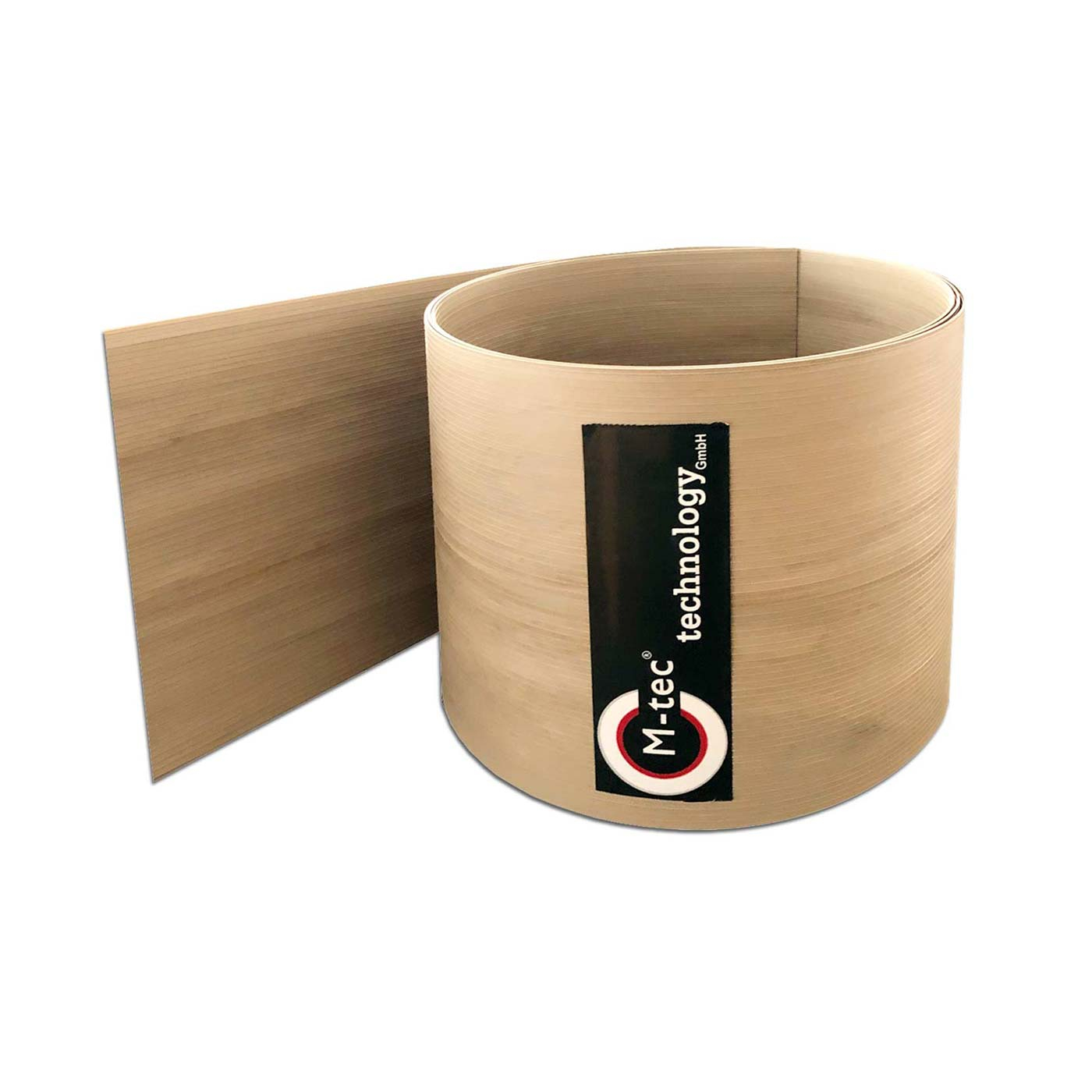 Hart-PVC Sichtschutzstreifen | Caramel Dekor