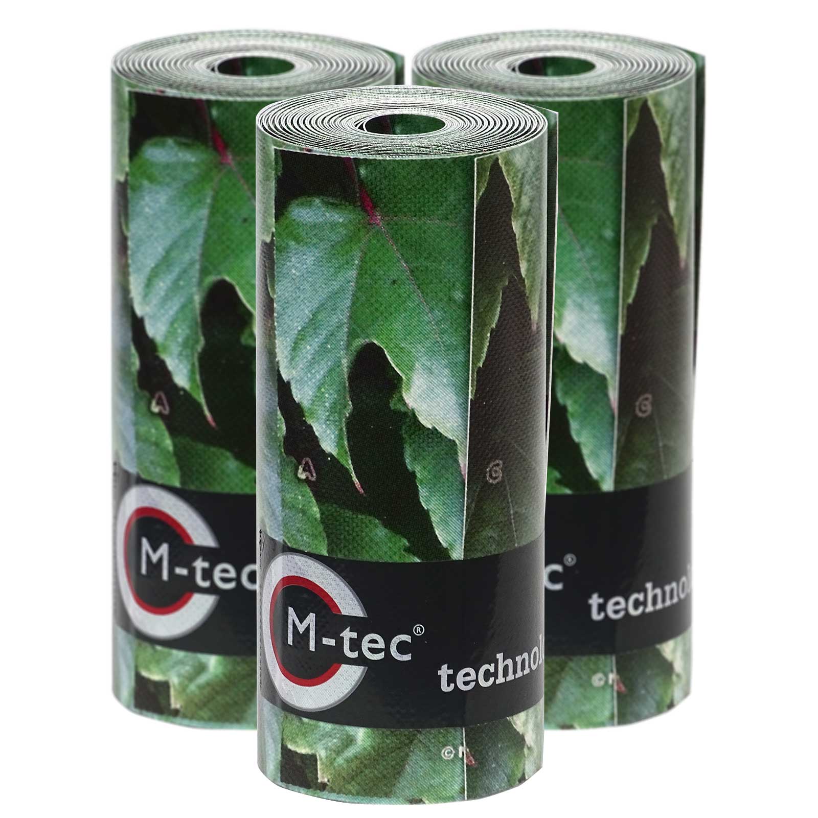 "M-tec print®" Zaunstreifen Grüner Wein