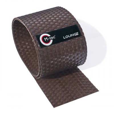 Sonderaktion | M-tec Lounge Rattanstreifen braun