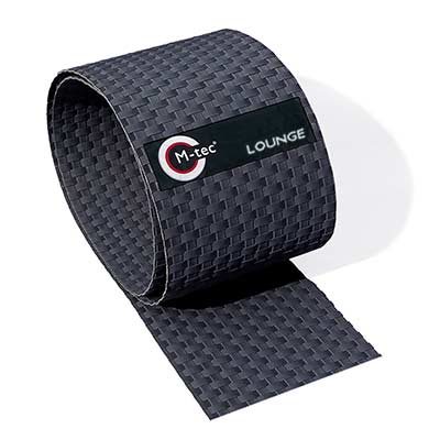 Sonderaktion | M-tec Lounge Rattanstreifen anthrazit