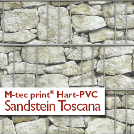 1 Musterstück "M-tec print®" Hart-PVC