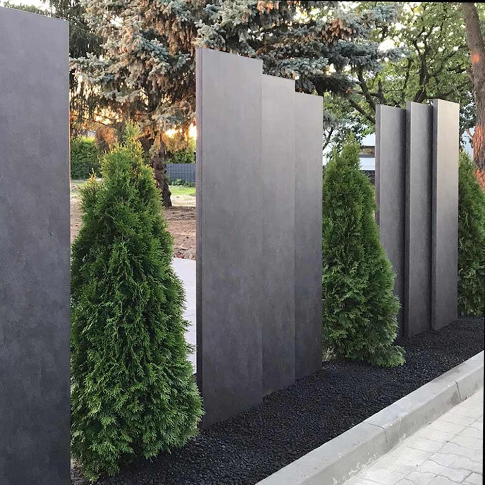 Systemzaun Palisade | Schiefer SYSTEMZAUN PALISADE | SCHIEFER