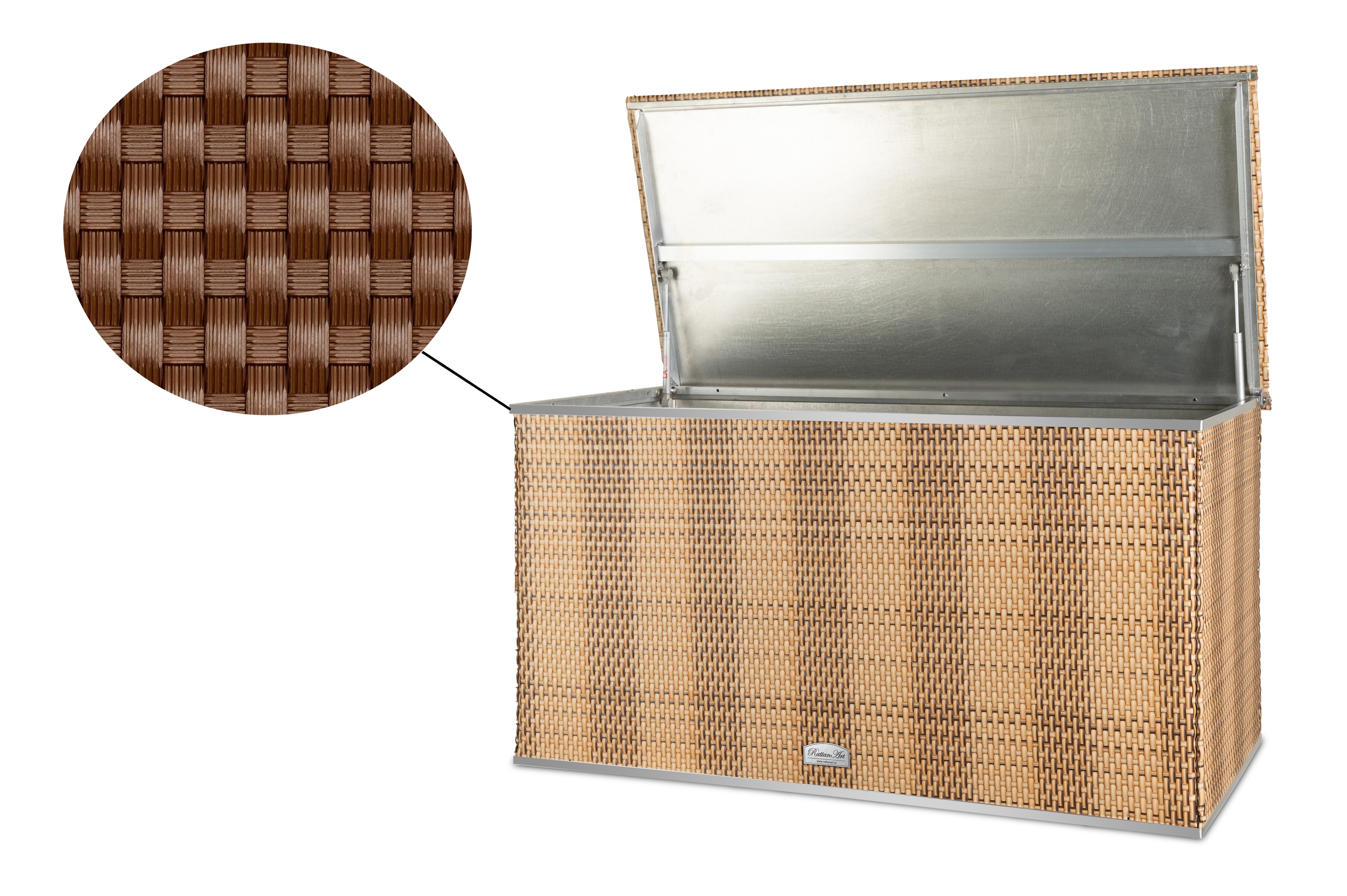 Polyrattan Kissenbox