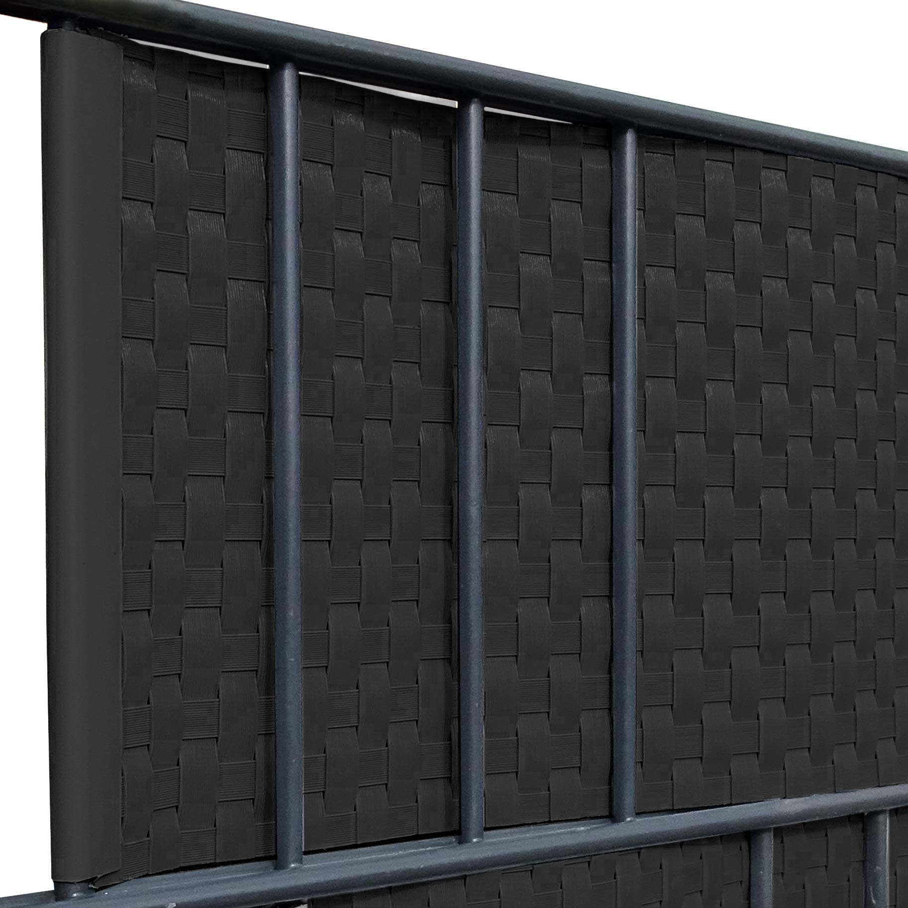 Sonderaktion | M-tec Lounge Rattanstreifen Schwarz