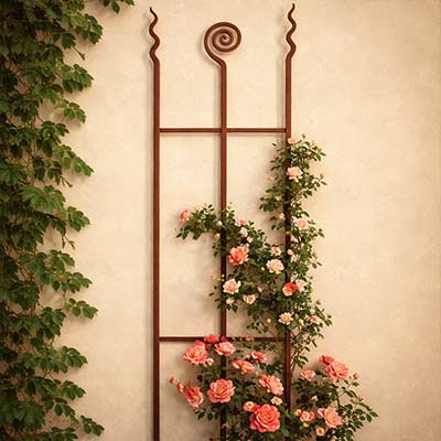 Rosenstab - Rankgerüst Typ 'Wavegate'