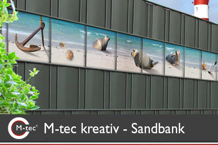 M-tec Kreativstreifen Sandbank