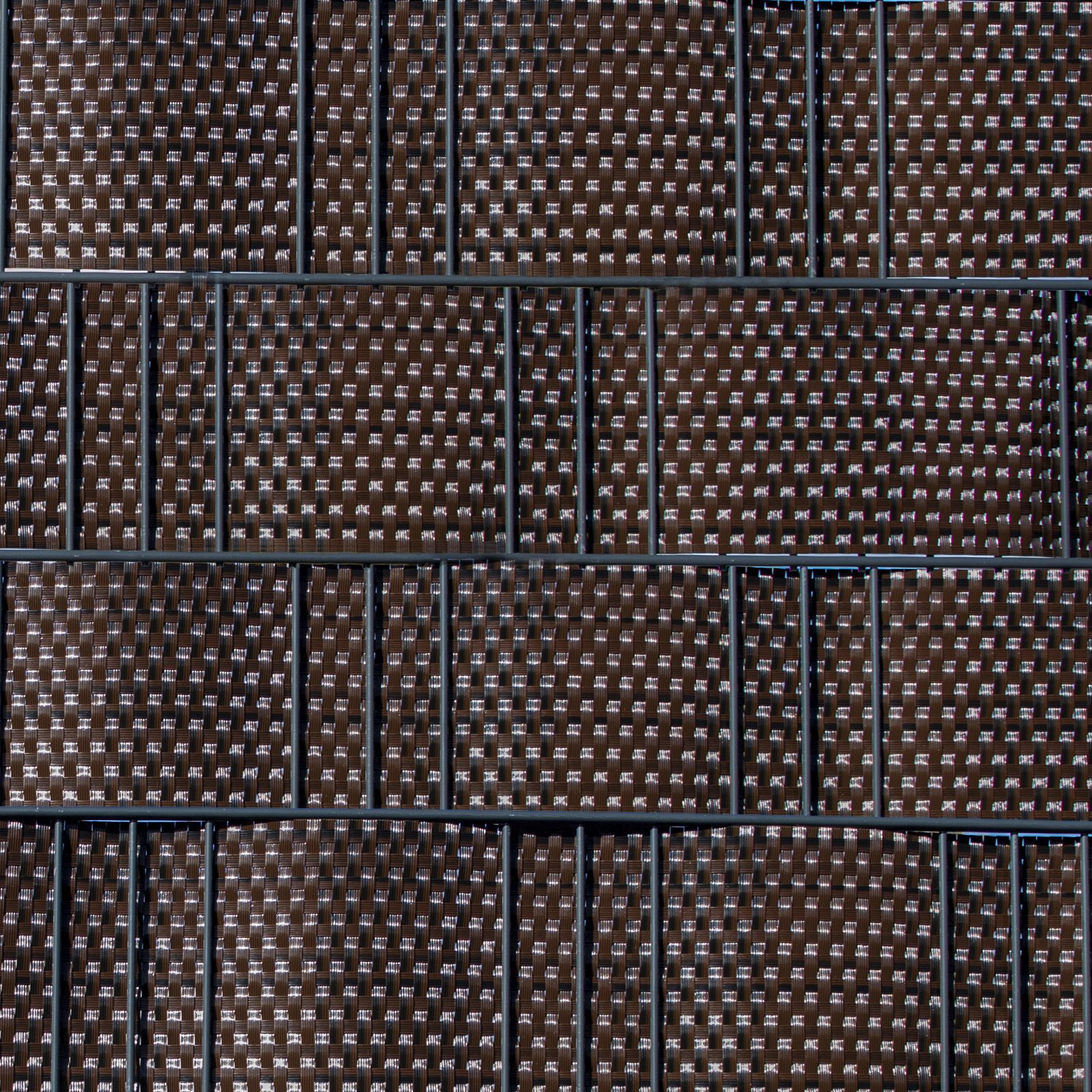 Sonderaktion | M-tec Lounge Rattanstreifen Schwarzbraun