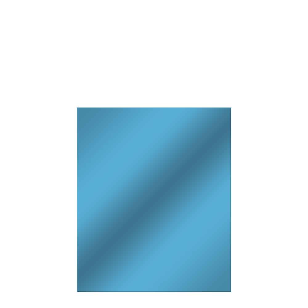 Glasscheibe Glaswand System Vetro blau 103x120 cm