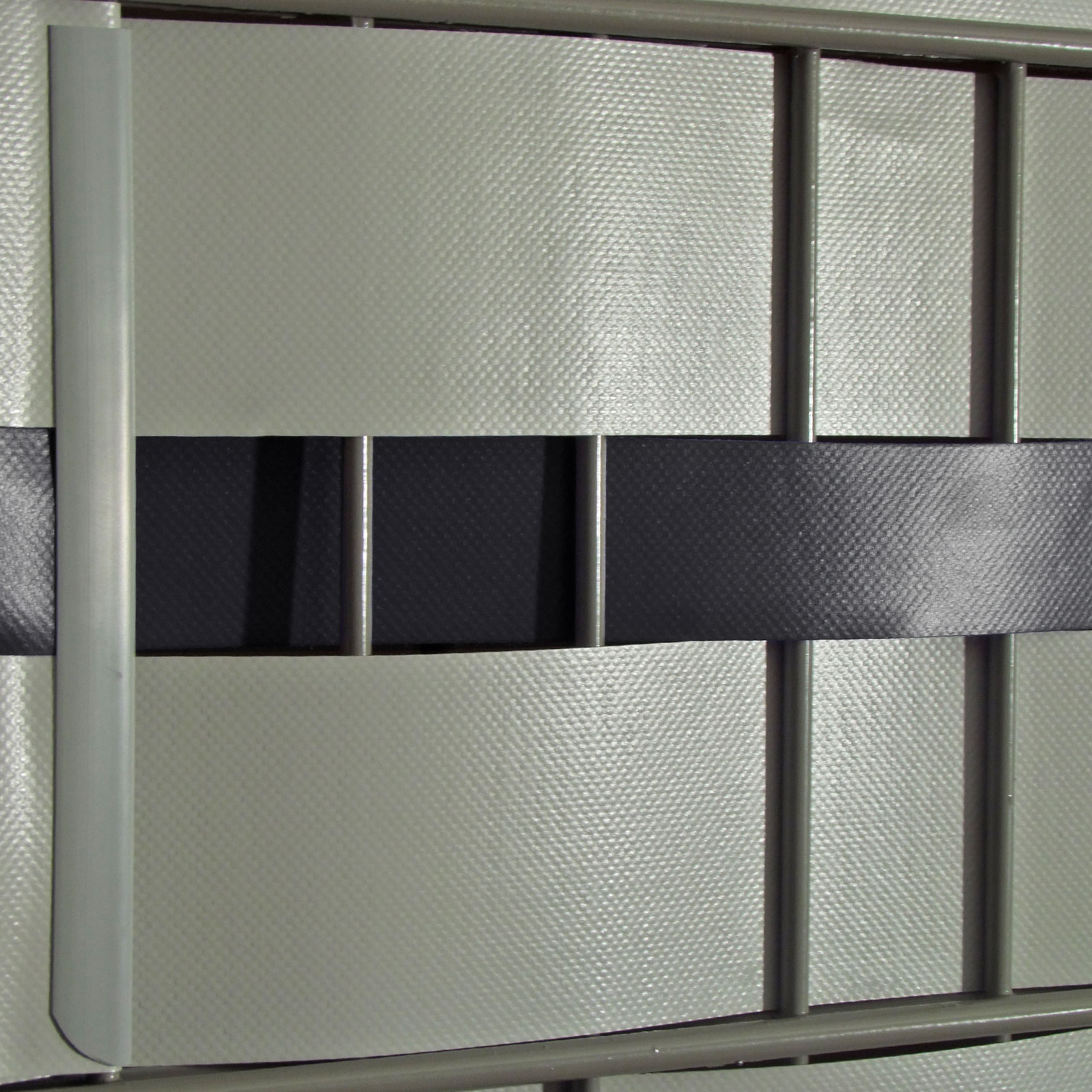 M-tec Profi-line ® SET steingrau / anthrazit H=2x7,5 + 1x4cm L=65m 