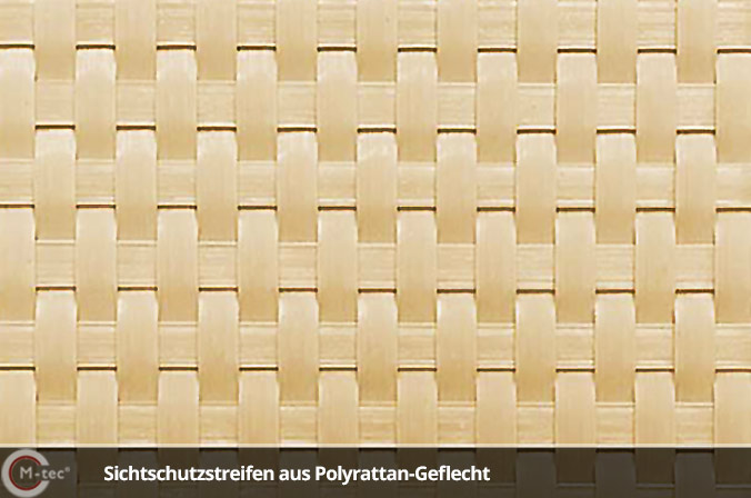 Polyrattan Geflecht