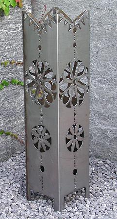 Feuerfackel - Säule 1000 und 1 Nacht-25 x 25 x 100 cm