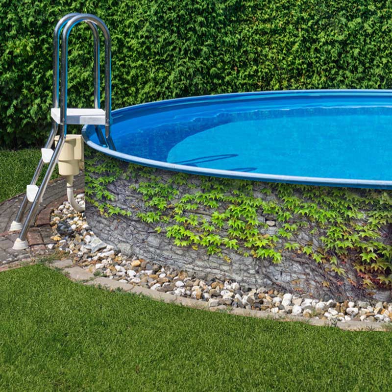 M-tec print® Qualitäts Poolfolie Motiv "Kletterwein"
