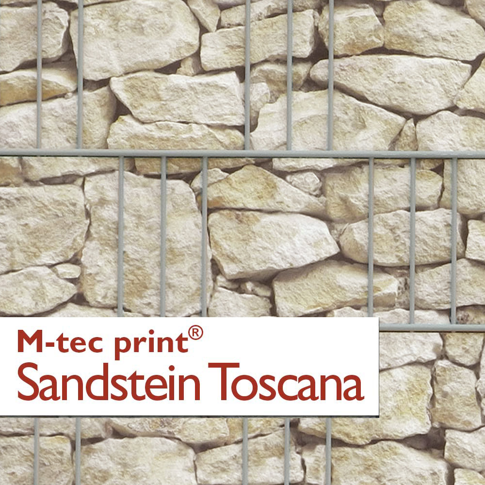 "M-tec print®" Weich-PVC Sandstein Toscana 