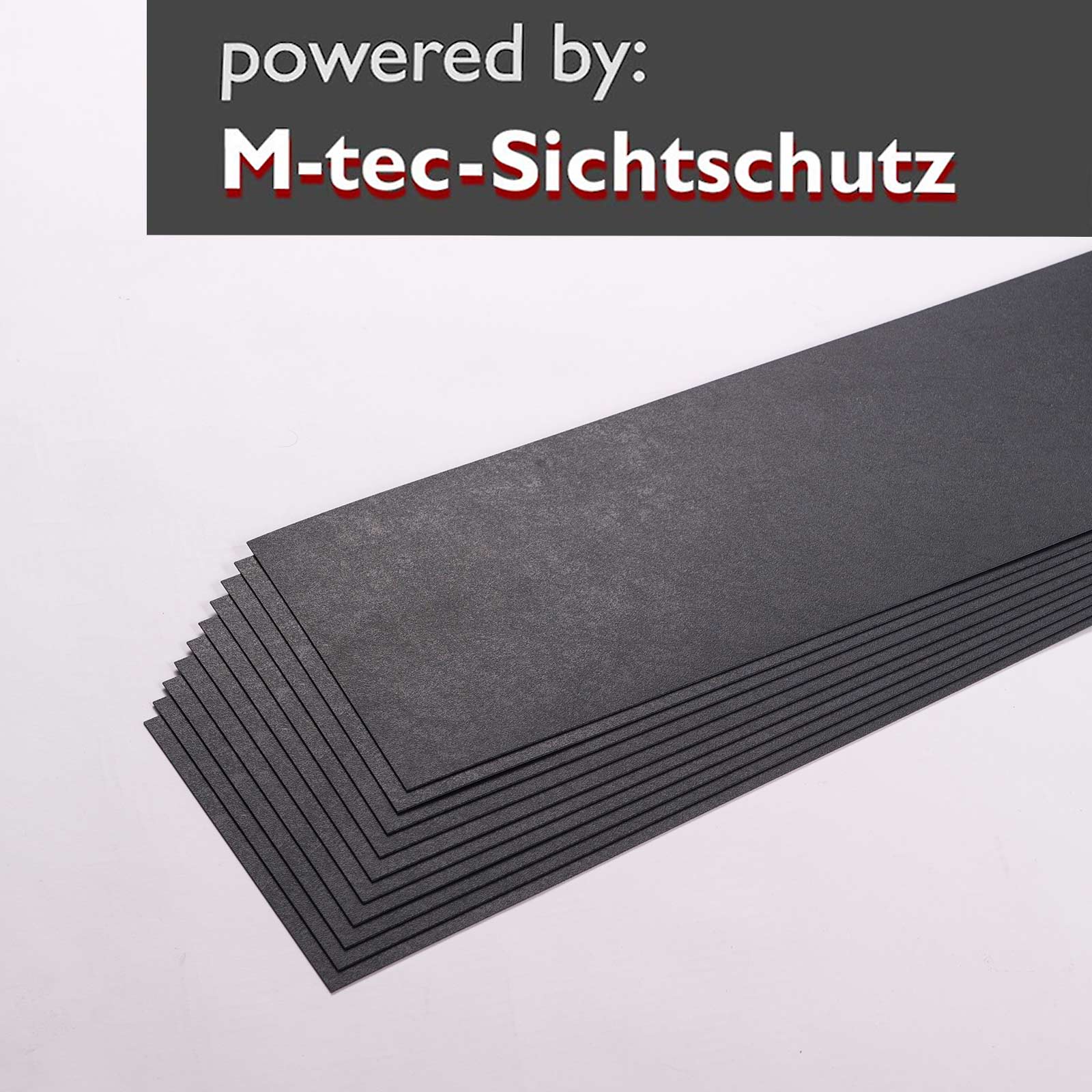 35lfm PP Rolle anthrazit  Lederstruktur