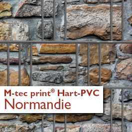 1 Musterstück "M-tec print®" Hart-PVC