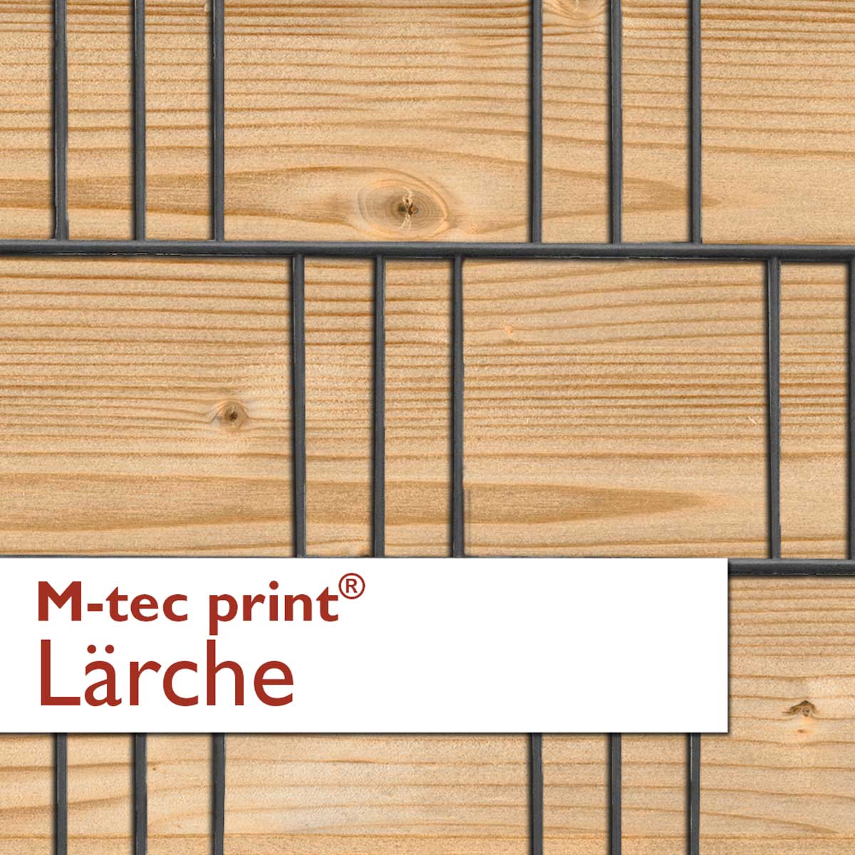 "M-tec print®" Weich-PVC - Lärche
