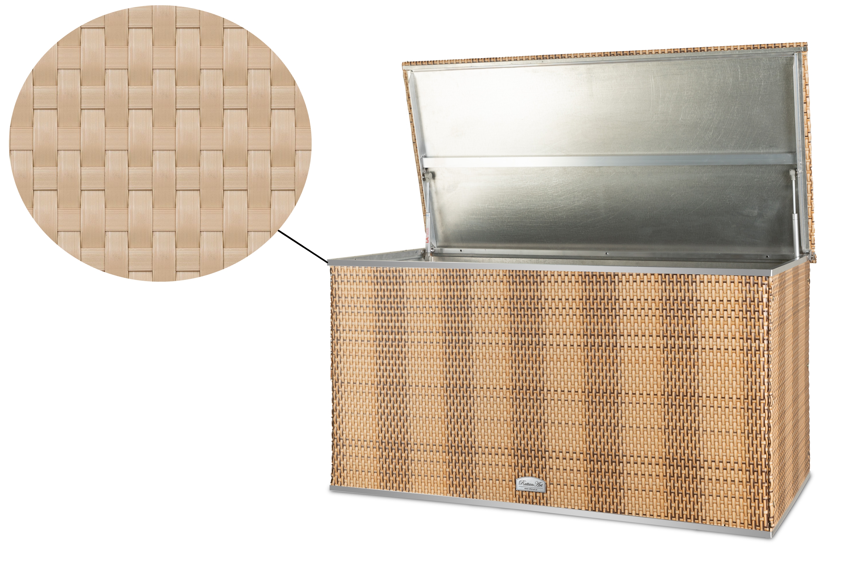 Polyrattan Kissenbox