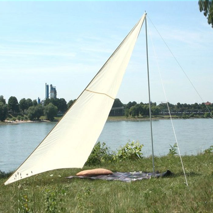 Dreiecksonnensegel Dreieck Sonnensegel Sandfarben
