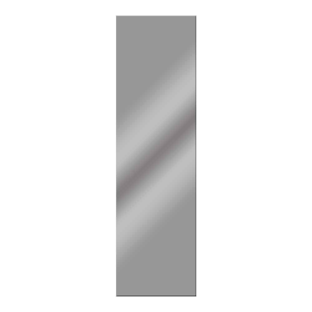 Glasscheibe Glaswand System Vetro grau 51,5 x 180 cm