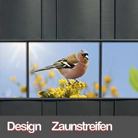 Kreativ Sichtschutzstreifen Bird life