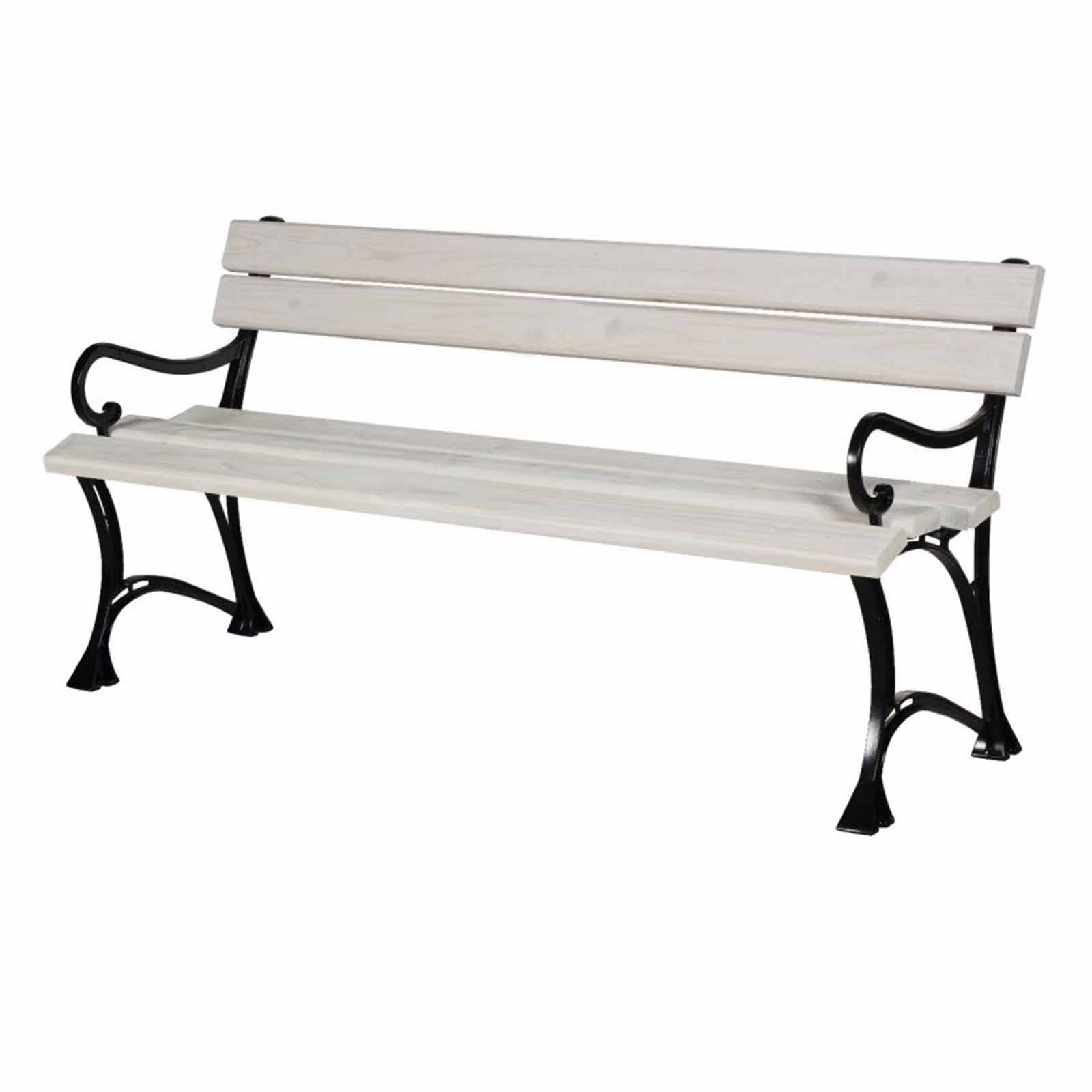 Gartenbank-weiß-150 cm-ja