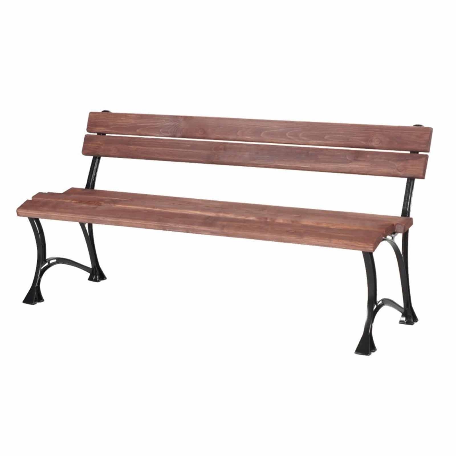 Gartenbank-nussbaum-180 cm-nein