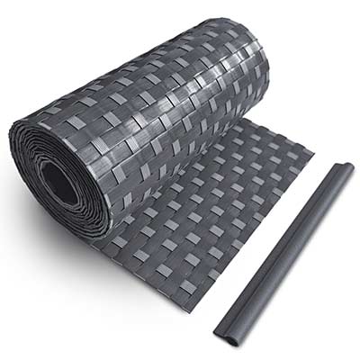 Sonderedition  Lounge Rattanstreifen „Graphite Line“ anthrazit