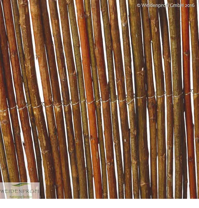 Weidenmatte Deluxe Weide - Detail Weidenmatte Deluxe Weide | Sichtschutz- 0,90 x 3,00m