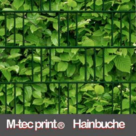 Sichtschutz print pflanzen